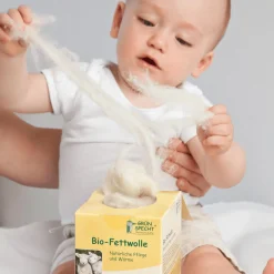 Bio-Fettwolle