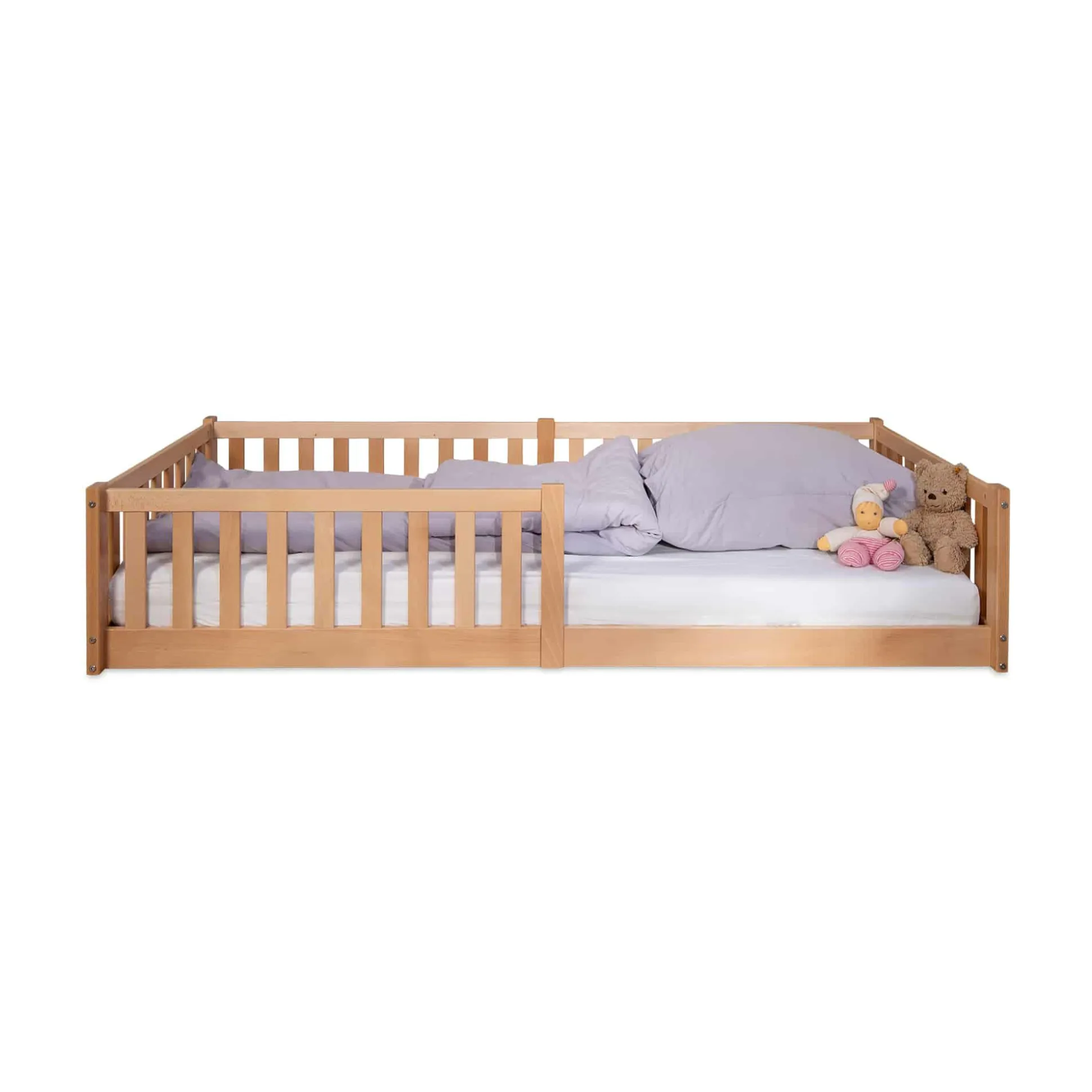 Bodenbett ENNO Natur 90 x 200