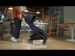 Butterfly Reise-Kinderwagen Midnight Black