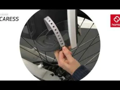 Caress Carrier oliv mit Gepäckträgeradapter