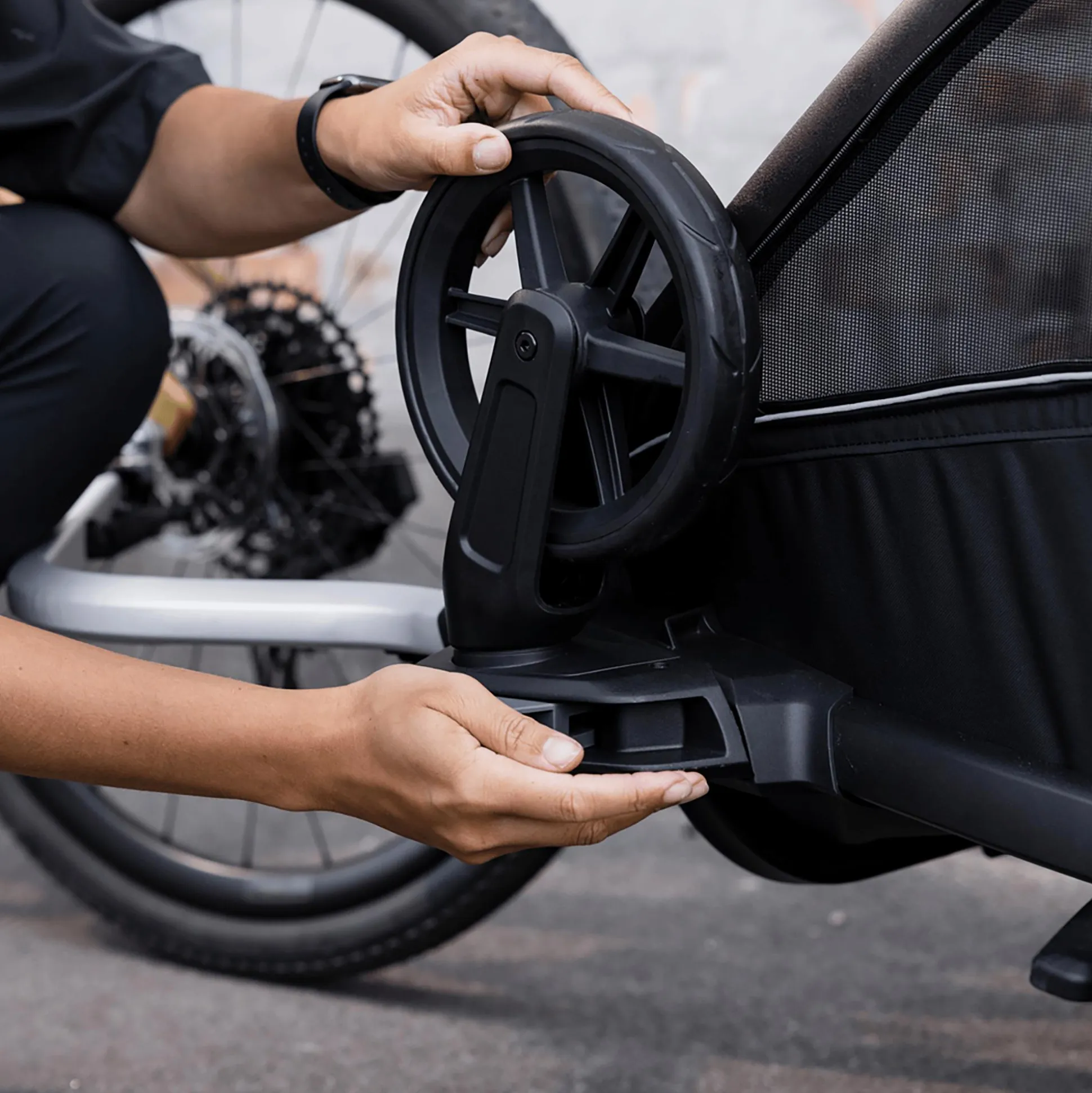 Chariot Sport 2 Single Black