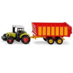 Claas mit Silagewagen (1650)