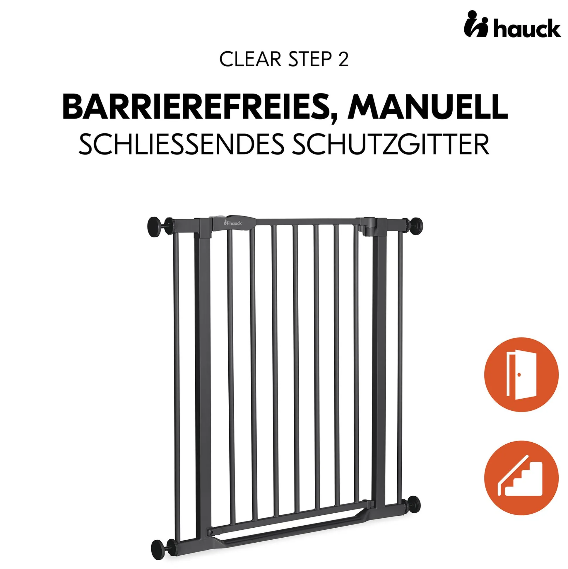 Clear Step 2 Black 75-80 cm