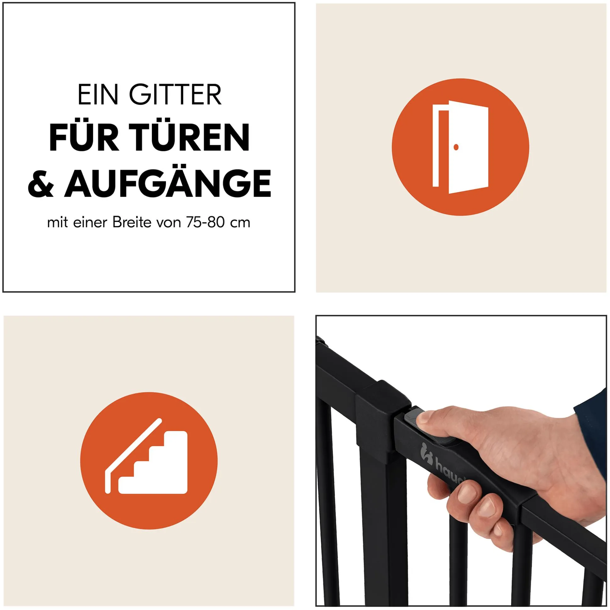 Clear Step 2 Black 75-80 cm