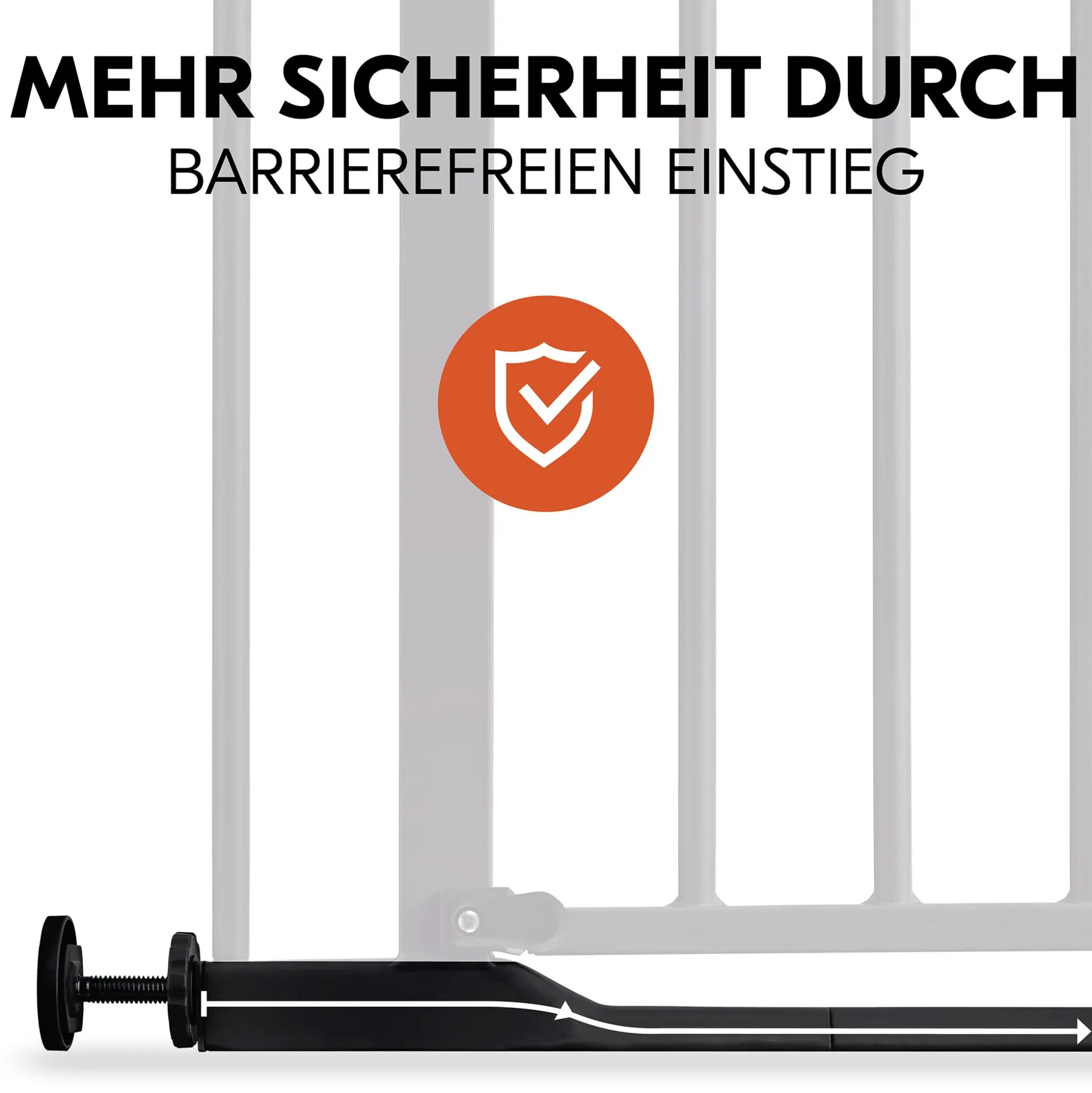 Clear Step Autoclose 2 Black 75-80 cm