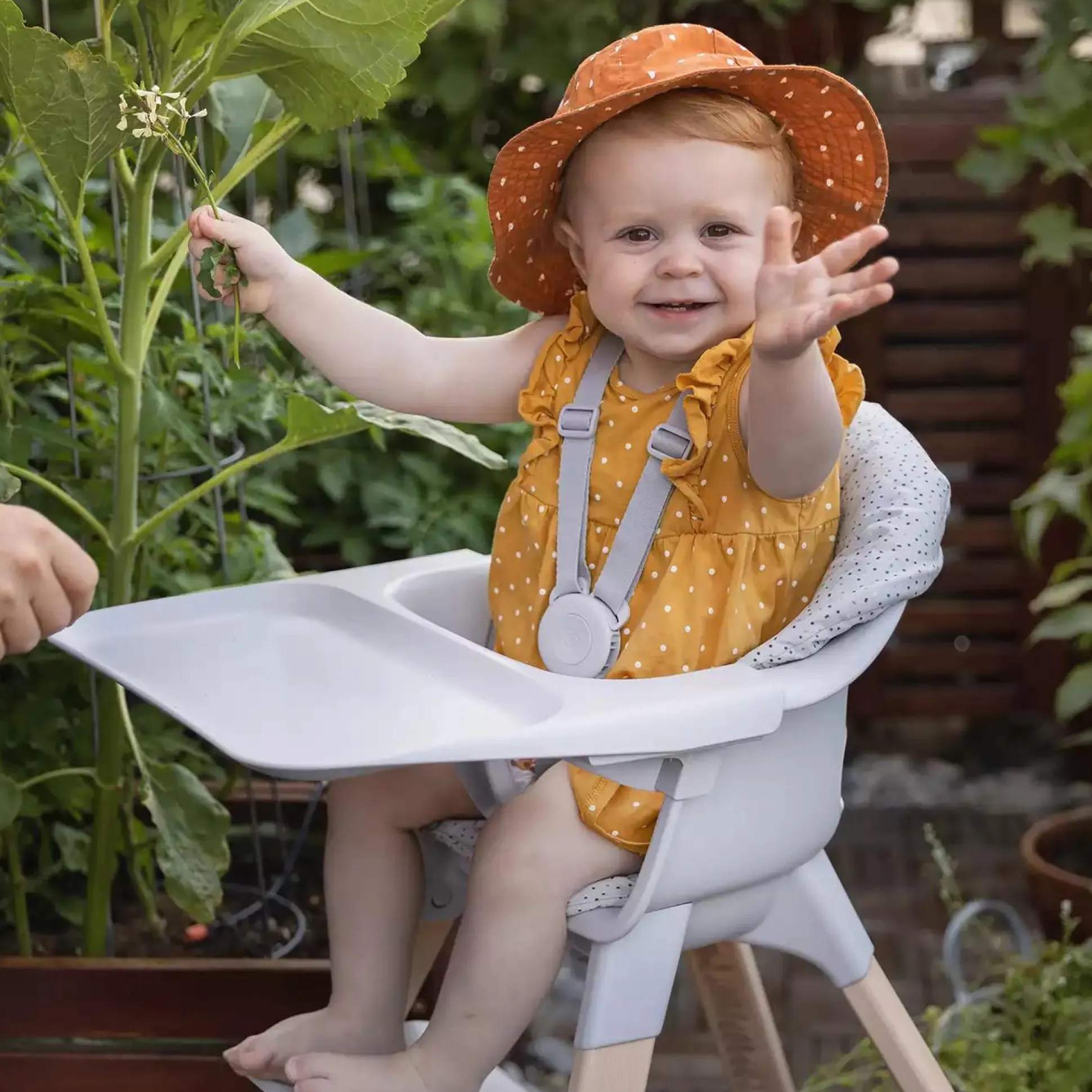 Clikk™ Hochstuhl Cloud Grey