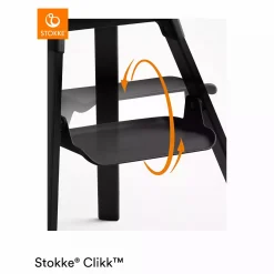 Clikk™ Hochstuhl Midnight Black