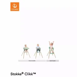 Clikk™ Hochstuhl Sunny Coral