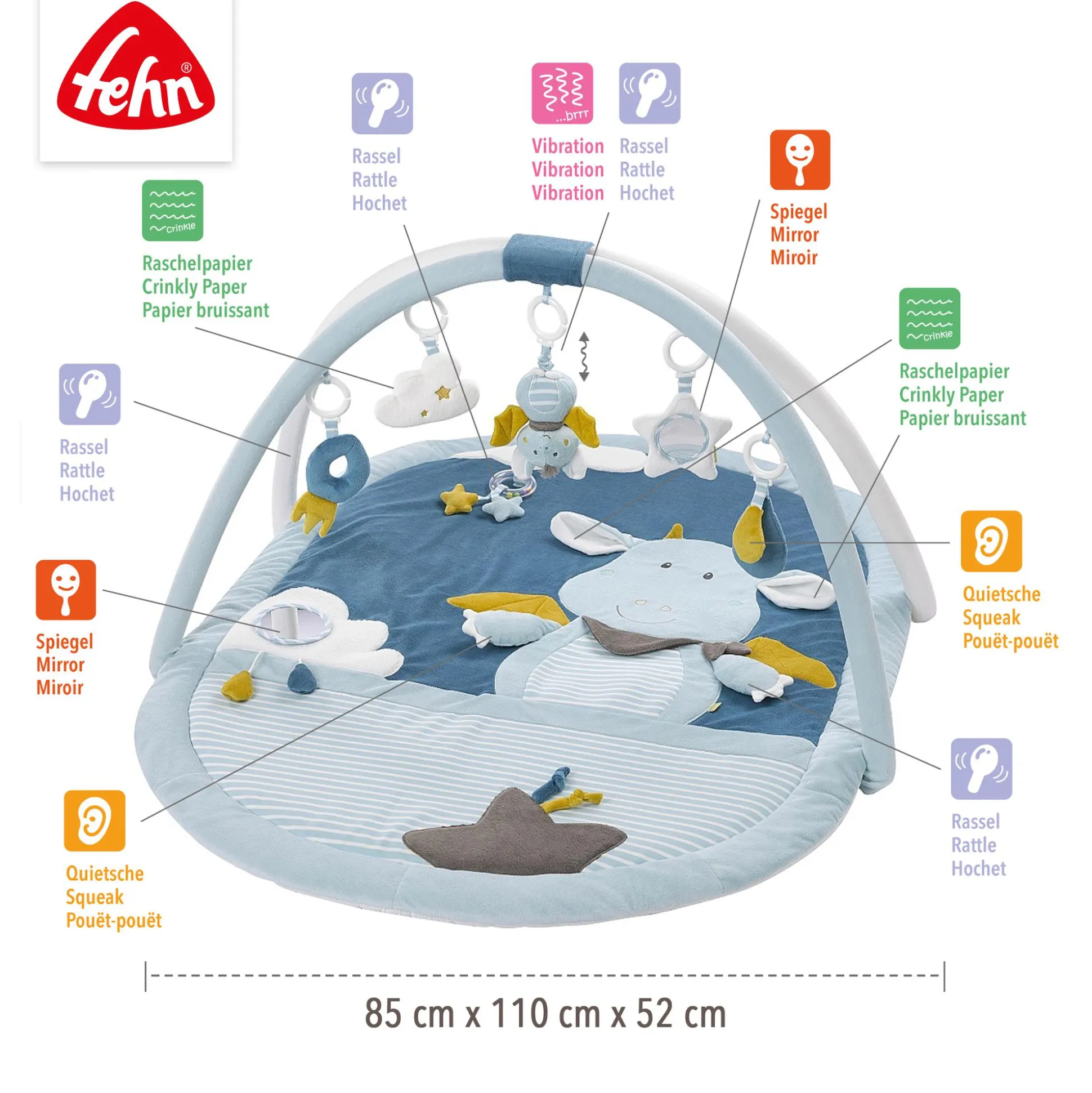 3D Activity Decke Little Castle