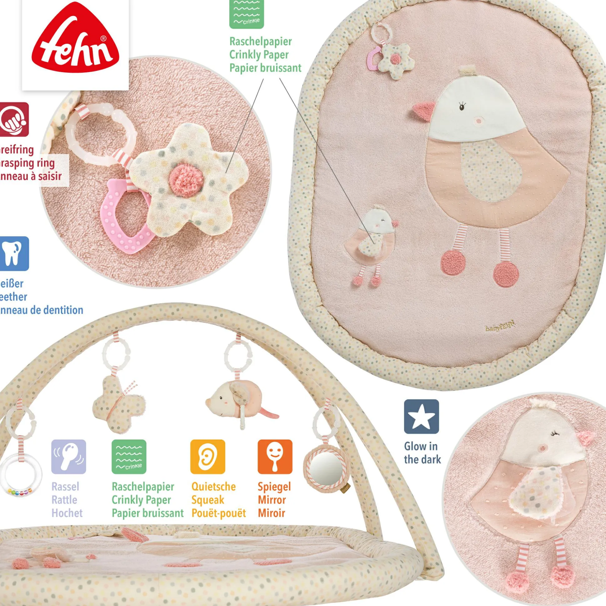 3-D-Activity-Decke Vogel