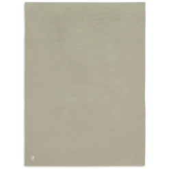 Decke Basic Knit Olive Green 75 x 100 cm