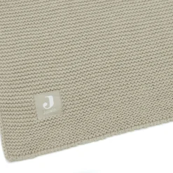 Decke Basic Knit Olive Green 75 x 100 cm