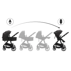 Denver 2in1 Anthrazit Melange