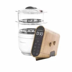 Displaygehäuse Nutribaby + Holz-Effekt