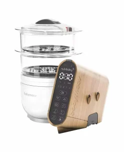 Displaygehäuse Nutribaby + Holz-Effekt