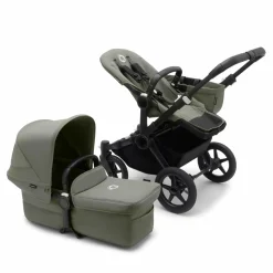 Donkey 5 Mono-Kinderwagen, erweiterbar, Forest Green