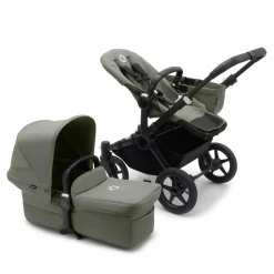 Donkey 5 Mono-Kinderwagen, erweiterbar, Forest Green