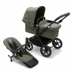 Donkey 5 Mono-Kinderwagen, erweiterbar, Forest Green