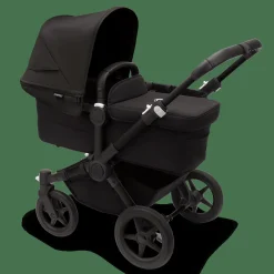 Donkey 5 Mono-Kinderwagen, erweiterbar, Midnight Black