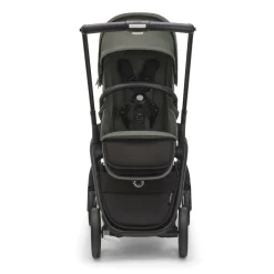 Dragonfly City-Kinderwagen Schwarz / Forest Green