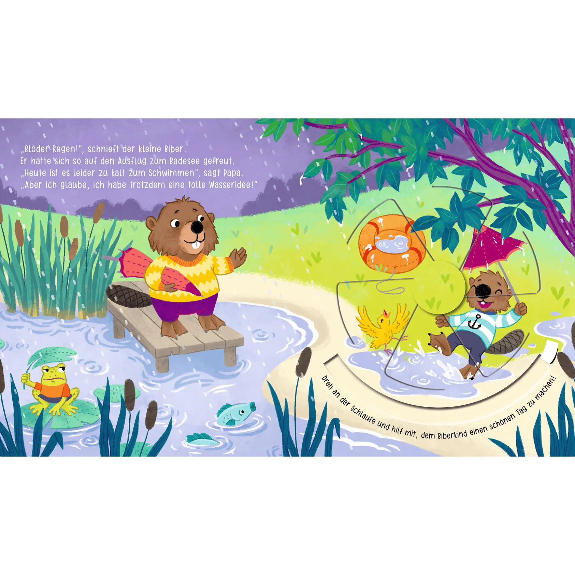 Dreh hin – Dreh her "Bist du wütend, kleiner Löwe?"