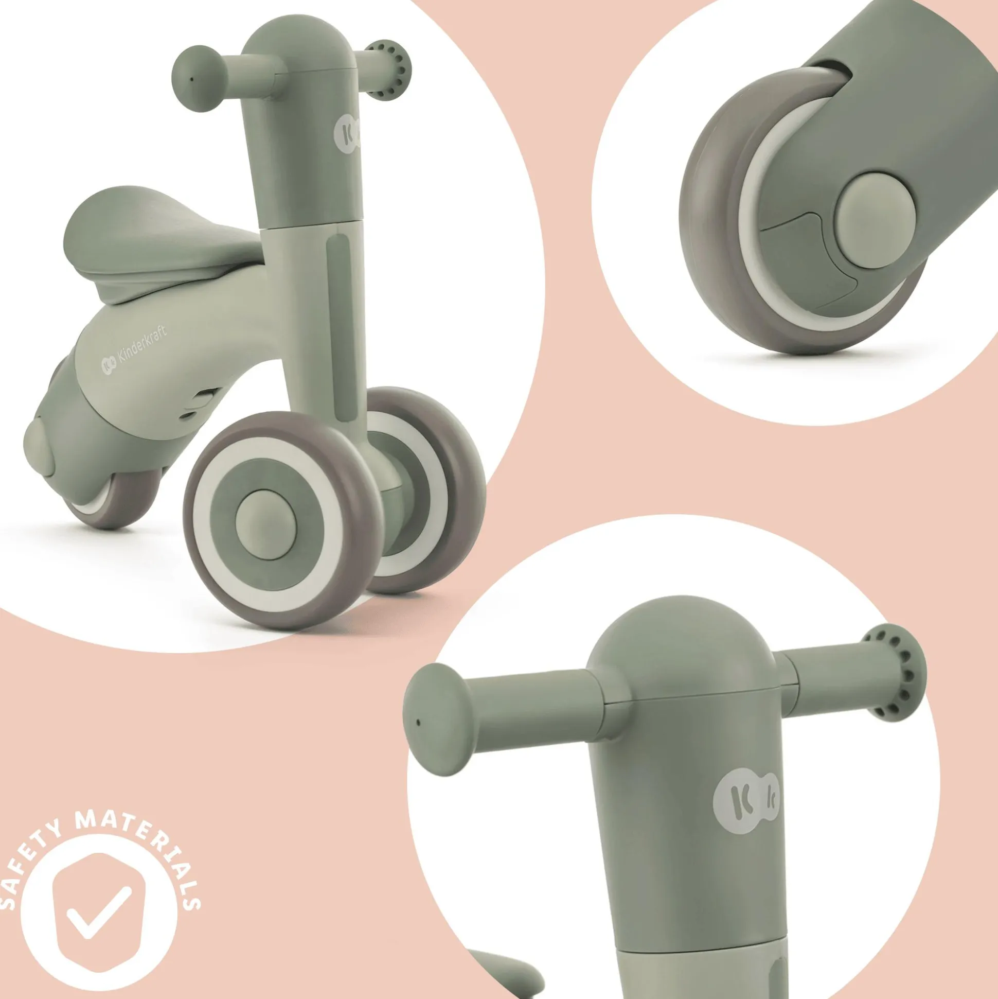 Dreirad MINIBI Leaf Green