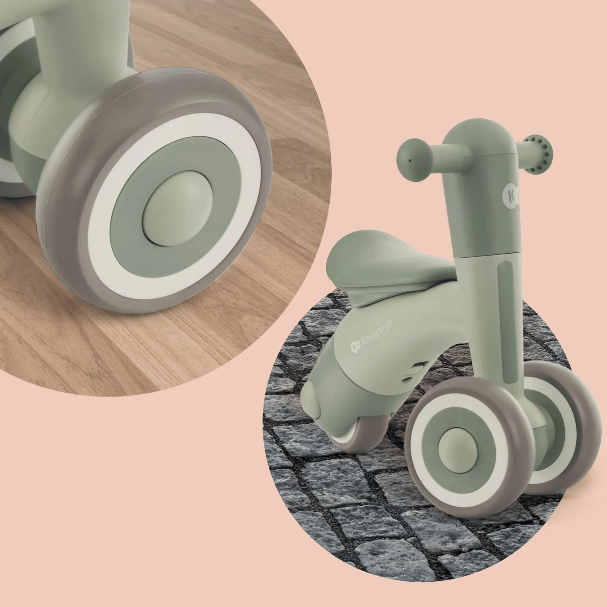 Dreirad MINIBI Leaf Green