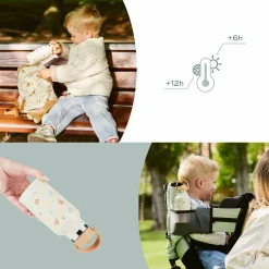 Edelstahl Trinkflasche Little Explorer