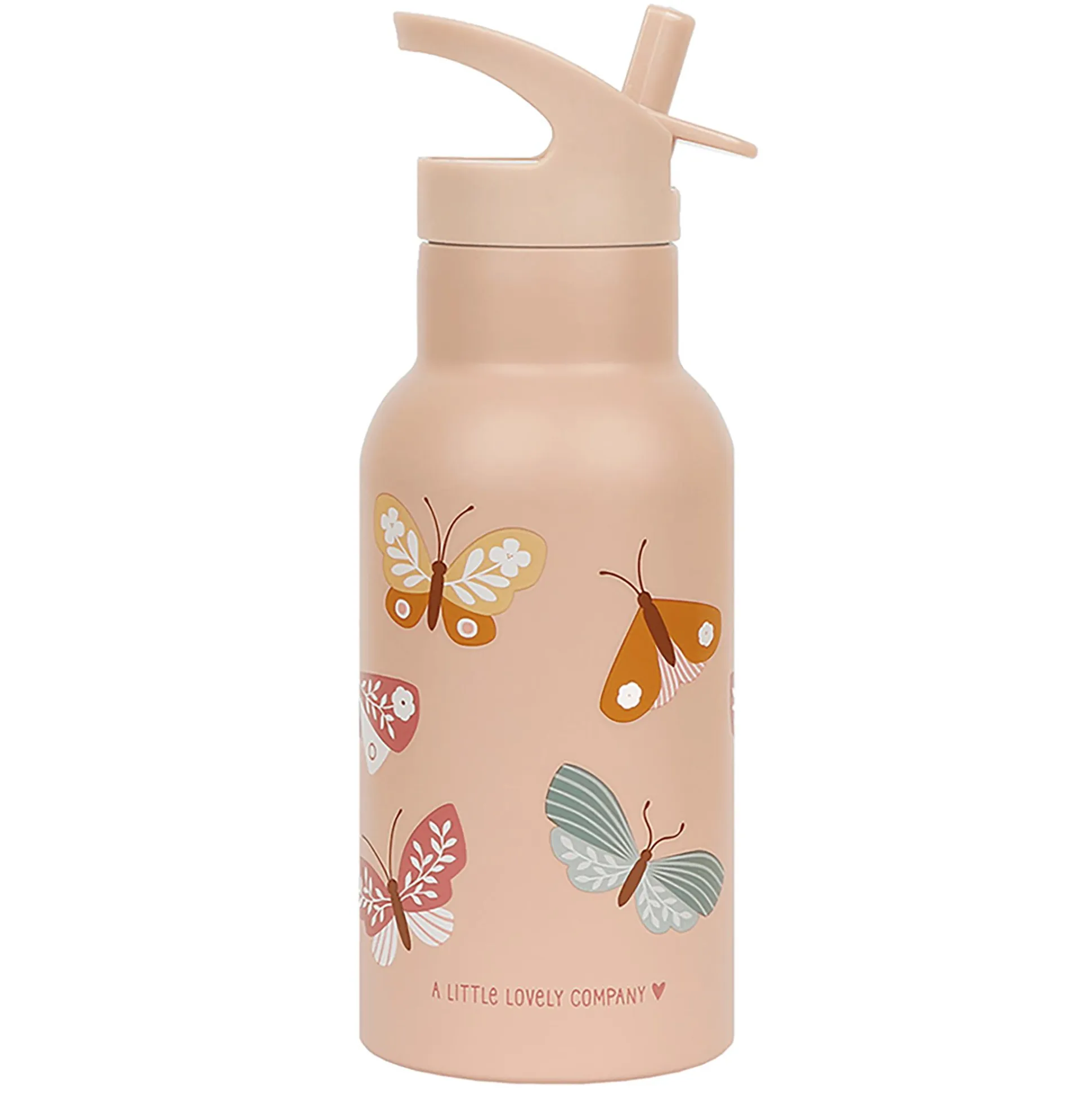 Edelstahl-Trinkflasche Schmetterlinge