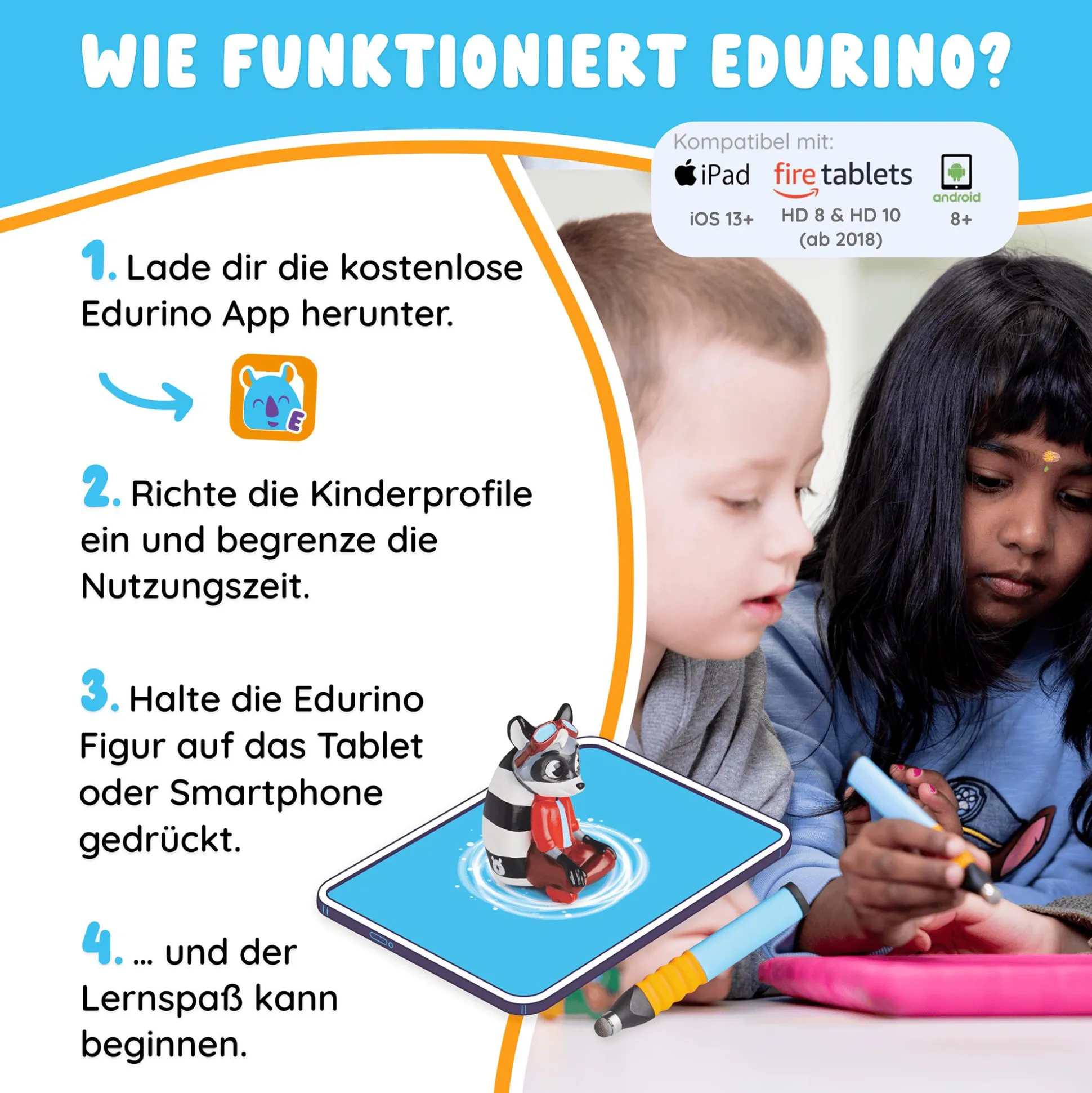 Edurino Starterset Robin - Zahlen & Mengen