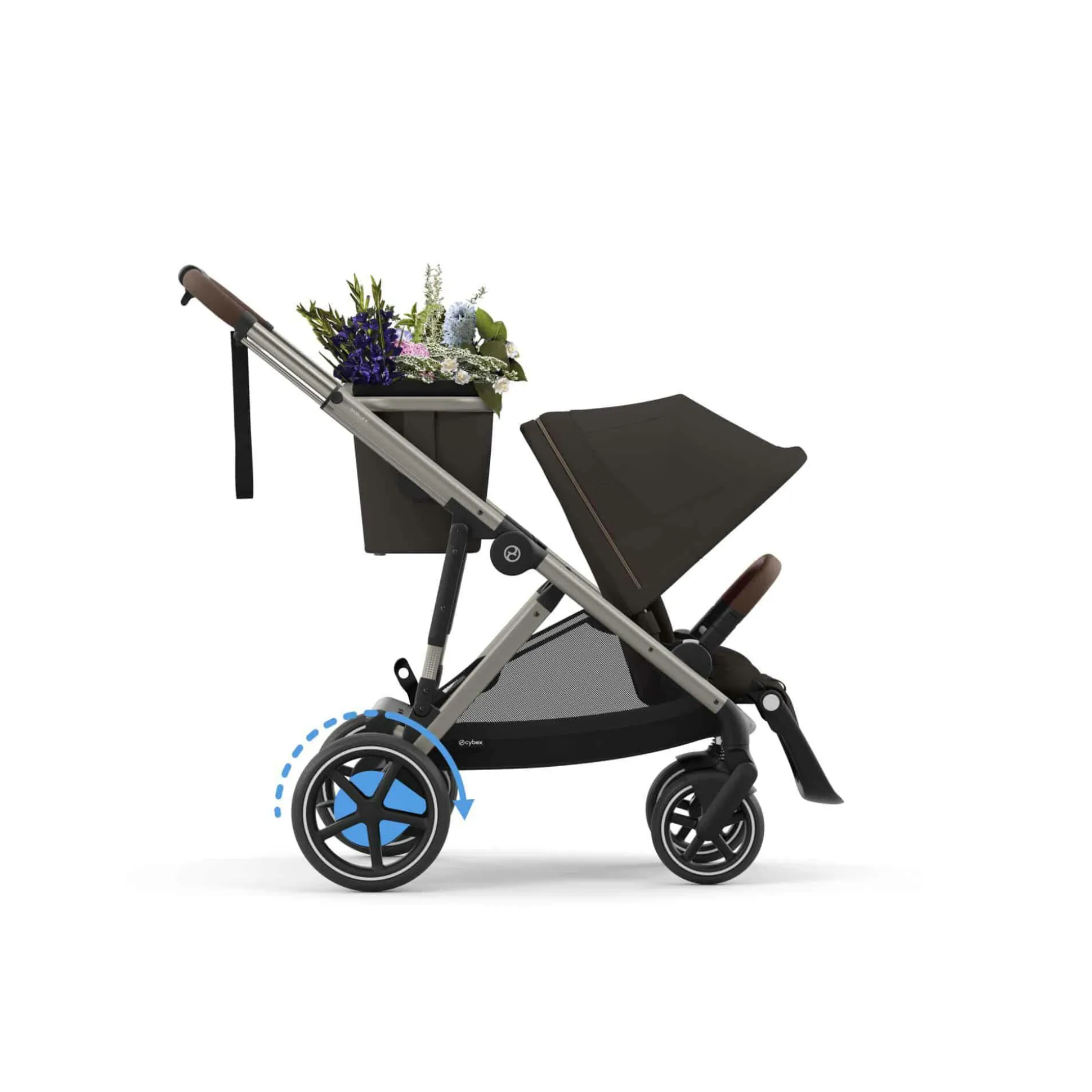 e-Gazelle S Chocolate Brown