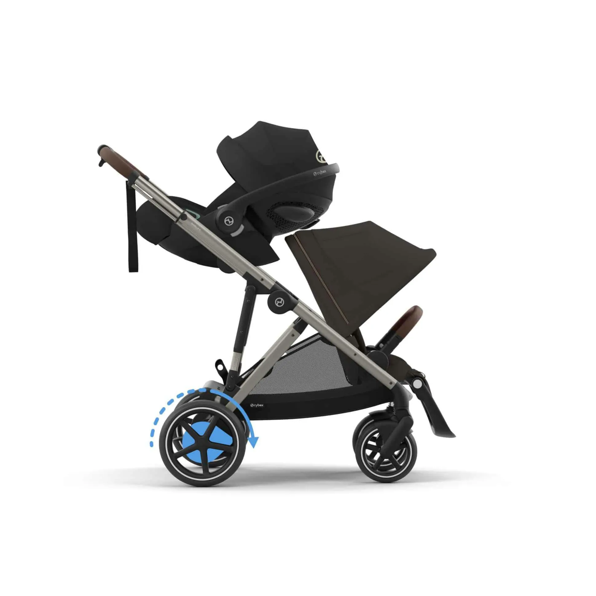 e-Gazelle S Chocolate Brown