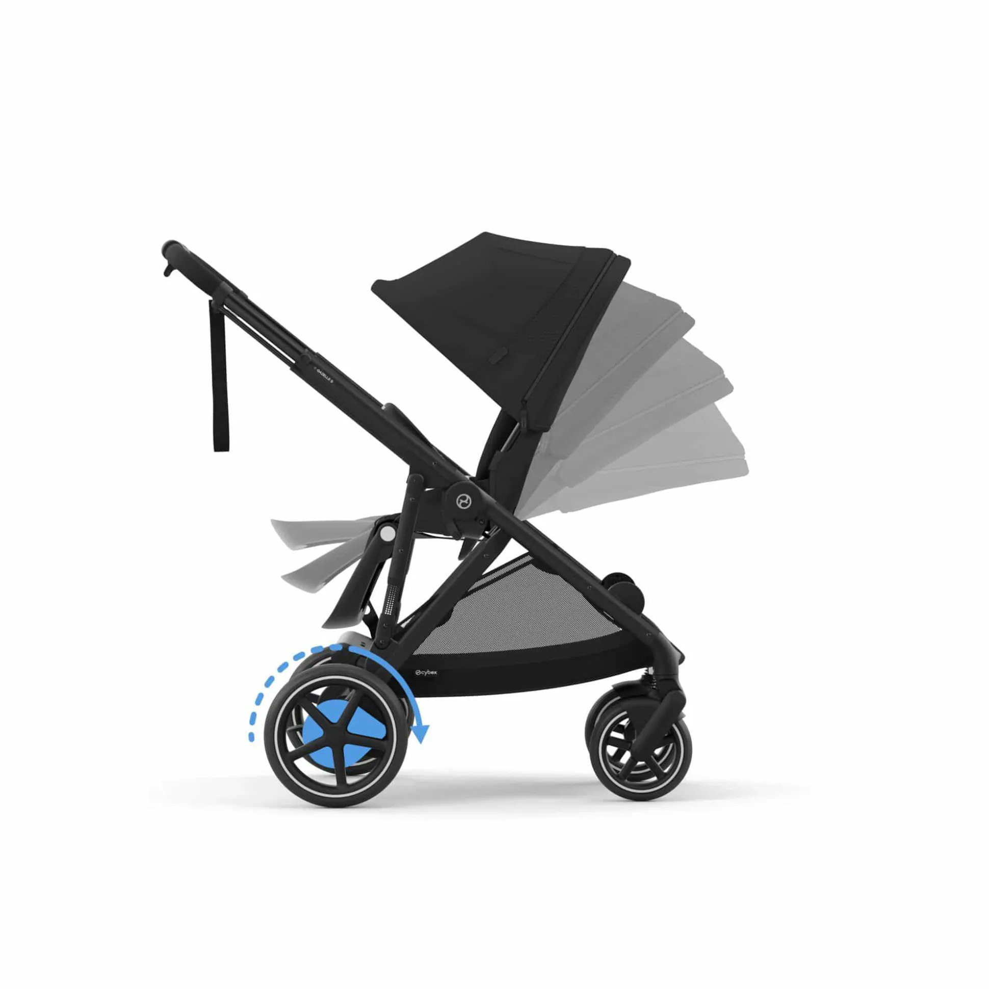 e-Gazelle S Moon Black (Black Frame)