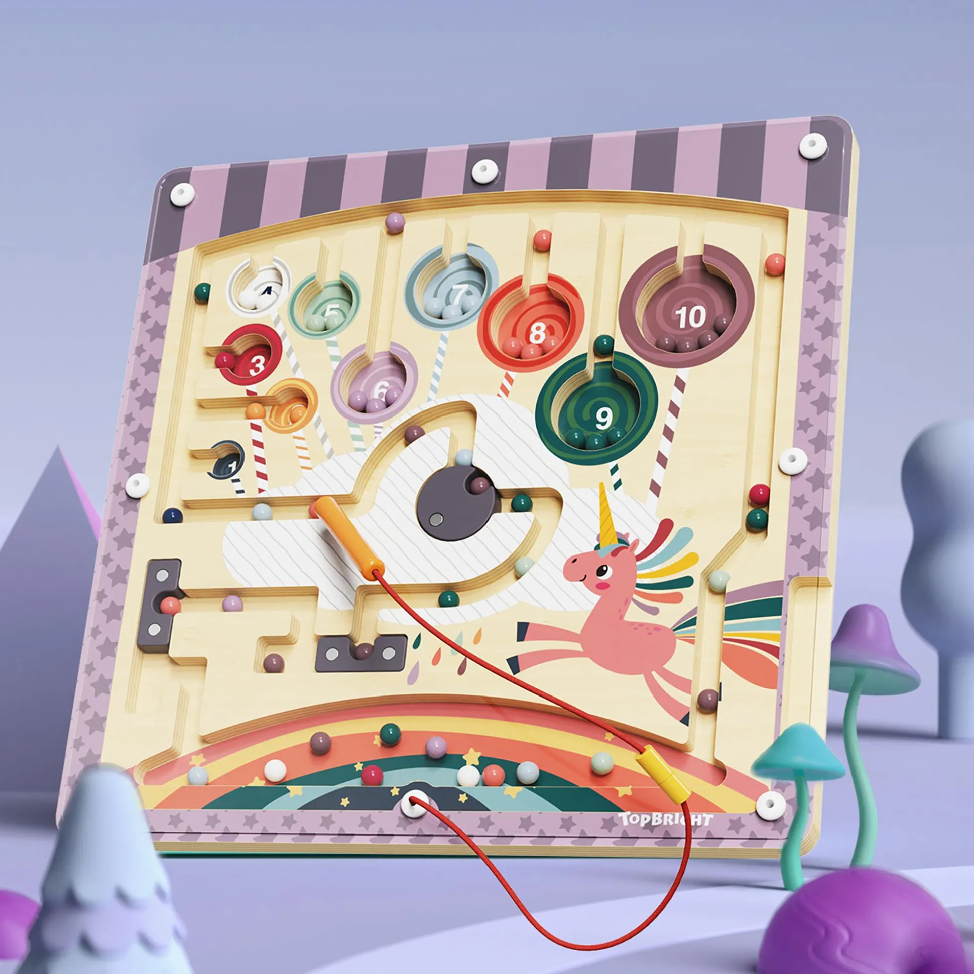 Einhorn Fantasie Labyrinth