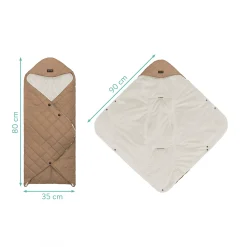 Einschlagdecke Cozy Toffee