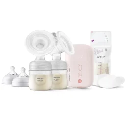 Elektrische Doppelmilchpumpe Natural Motion SCF397/31