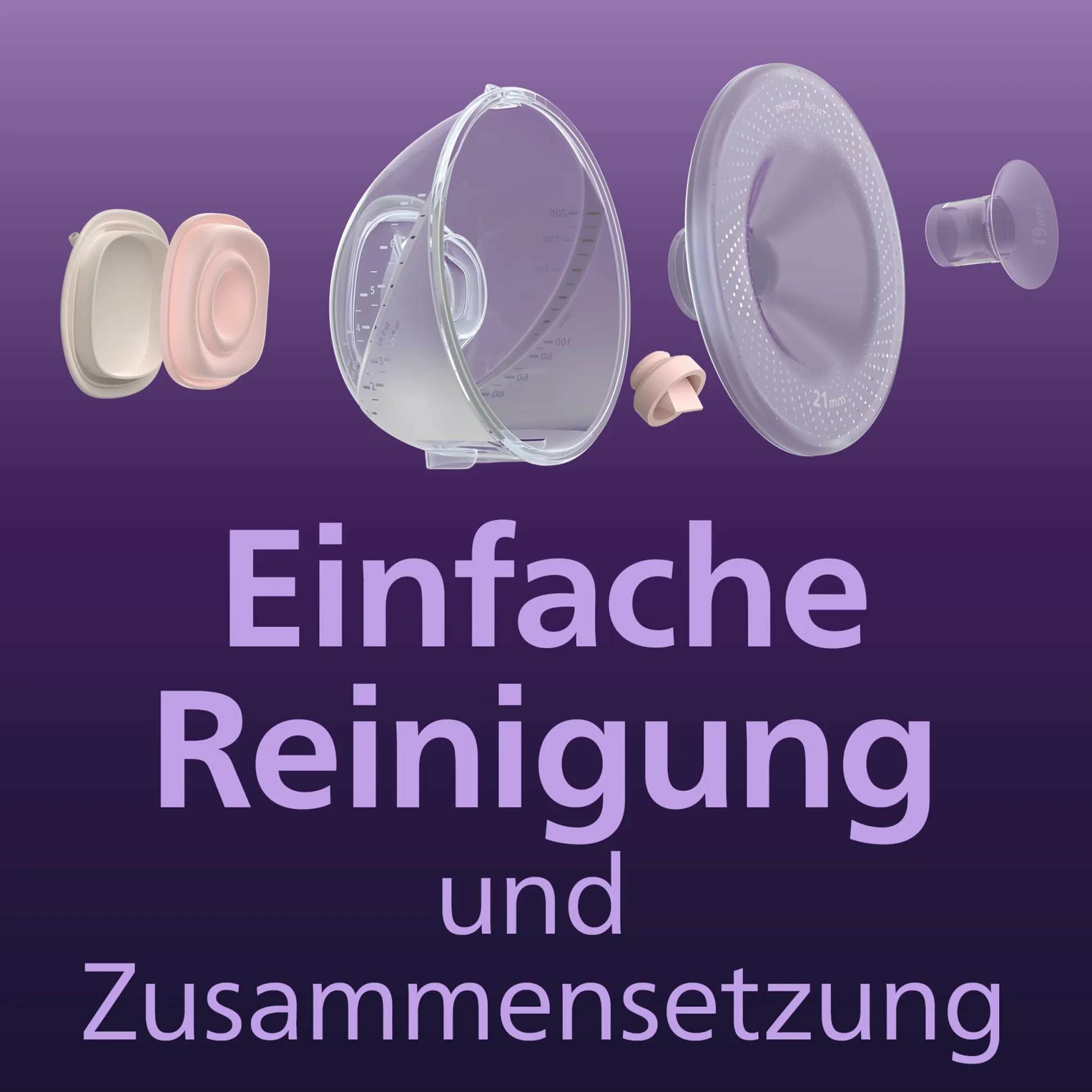 Elektrische Doppelmilchpumpe SCF532/11