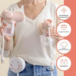 elektrische Doppel-Milchpumpe