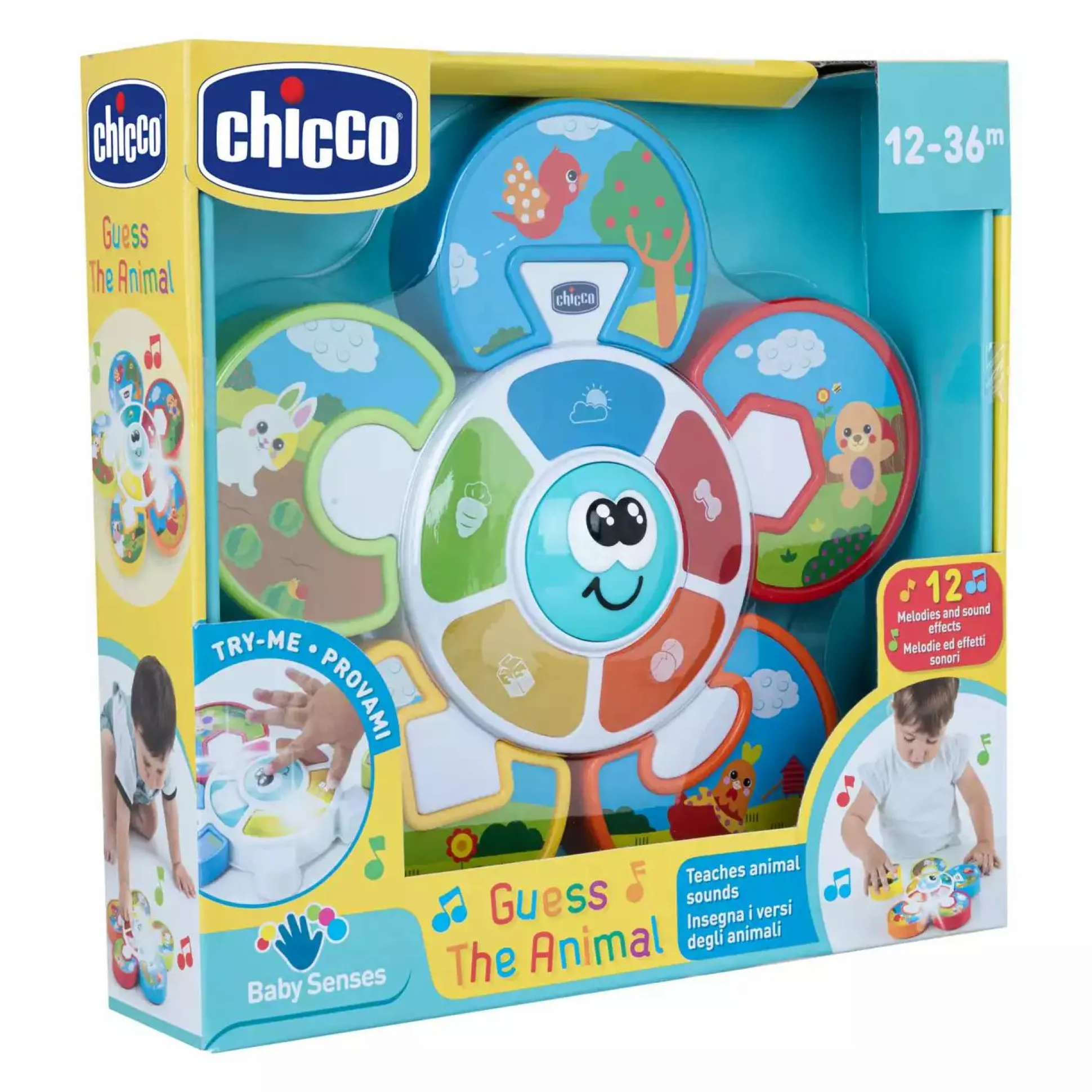 Elektronisches Puzzle - Errate das Tier