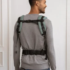 ELSA & EMIL Babytrage HUGIFY Fullbuckle Krokodilgrün