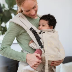 ELSA & EMIL Sonnensegel HUGIFY Smile Kängurubeige