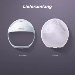 Elvie Curve Silikon-Handmilchpumpe