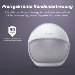 Elvie Curve Silikon-Handmilchpumpe