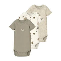 3er Pack Kurzarmbody