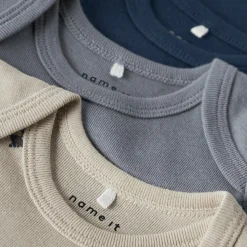 3er Pack Langarmbodys Flugzeuge