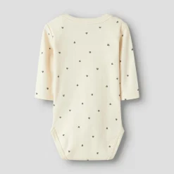 3er Pack Langarmbodys Herzchen