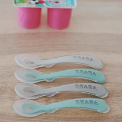 4er Set Babylöffel aus Silikon 8+ Monate