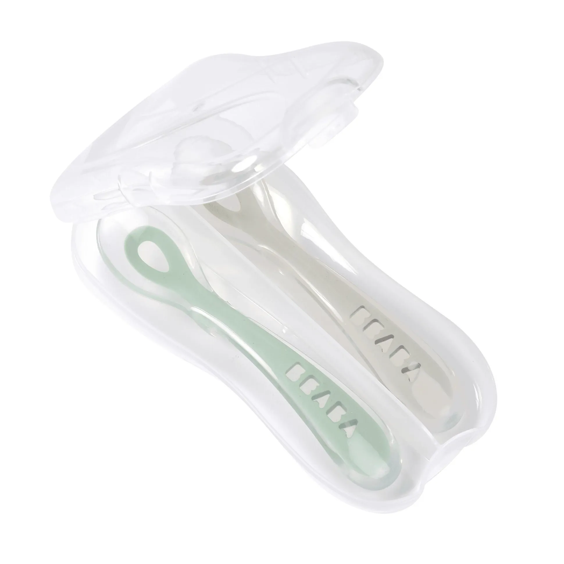 2er Set Babylöffel aus Silikon 8+ Monate