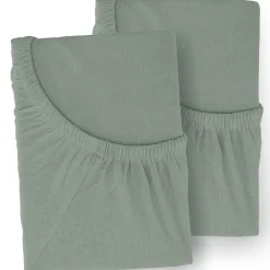 2er Set Jersey Spannbetttücher bis 70 x 140 cm