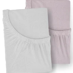 2er Set Jersey Spannbetttücher 40 x 90 cm